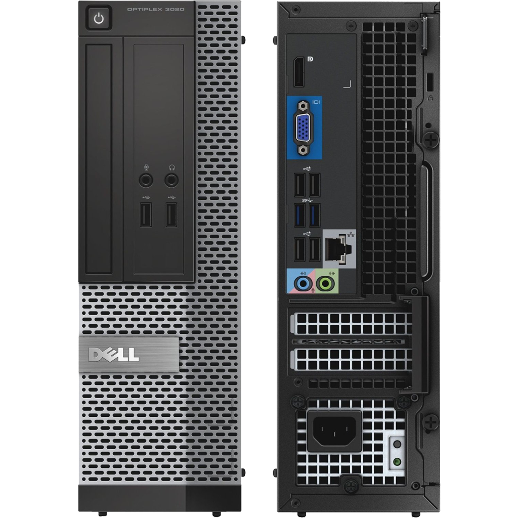 Dell OptiPlex GX3020 Intel i3, 4th Gen SFF Desktop PC with 8GB Ram Desktop Computers