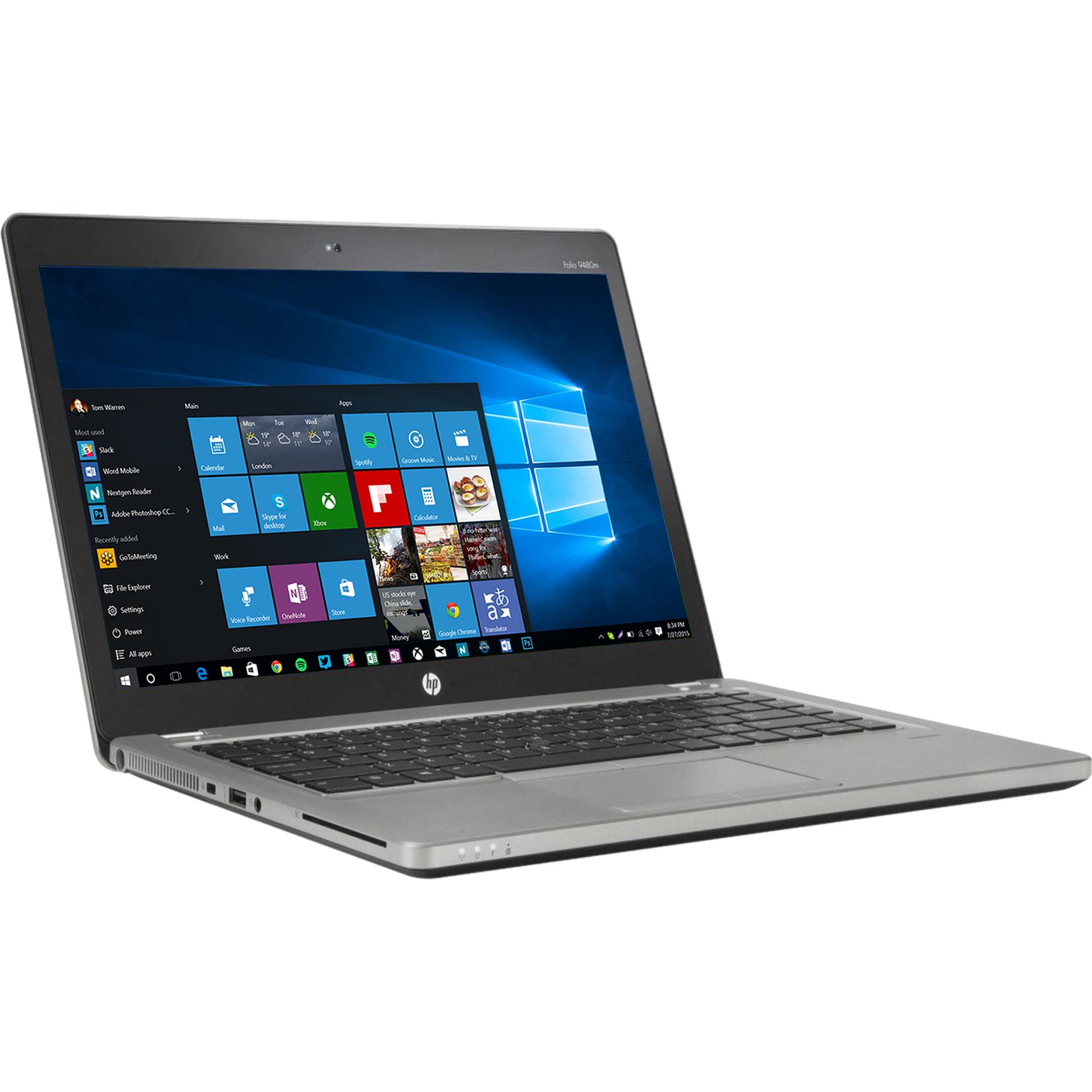 HP EliteBook Folio 9480m Intel i5, 4th Gen Ultrabook Laptop with 8GB Ram Laptops - Refurbished