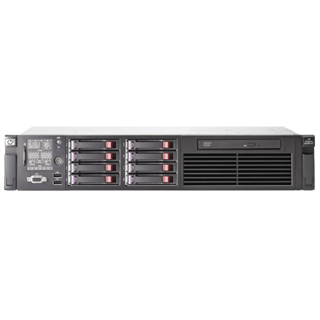 HP ProLiant DL380 G7 2 x 4 Core Intel Xeon CPU Server Servers