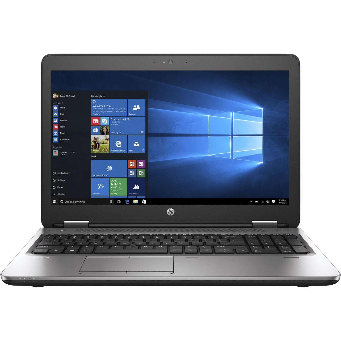 HP ProBook 650 G2 Intel i5, 6th Gen Notebook Laptop with NumPad Laptops - Refurbished