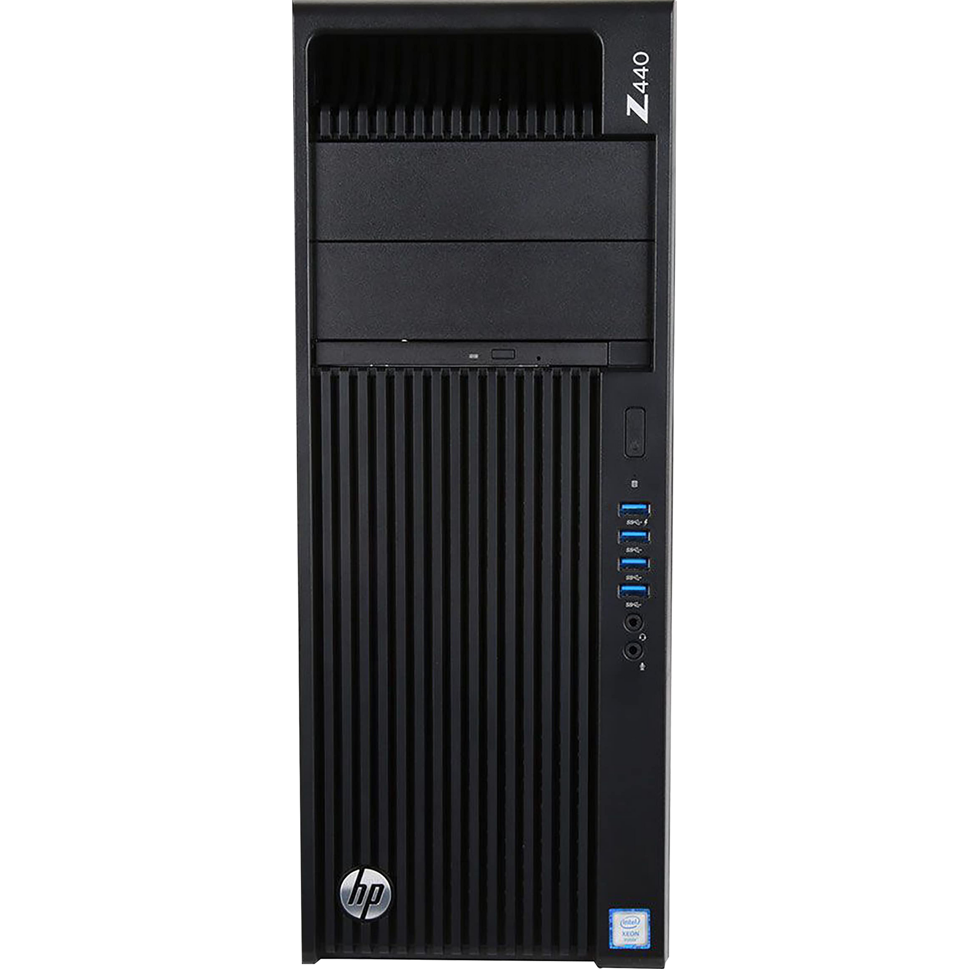 HP Z440 Workstation Intel Xeon Tower PC with 64GB Ram + 4GB GPU Desktop Computers