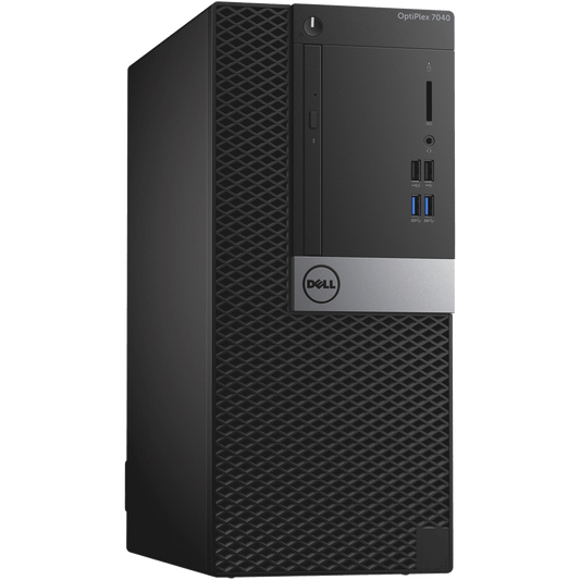 Dell Desktop Computers Dell OptiPlex 7040 Intel i5, 6th Gen Tower PC with 8GB RAM