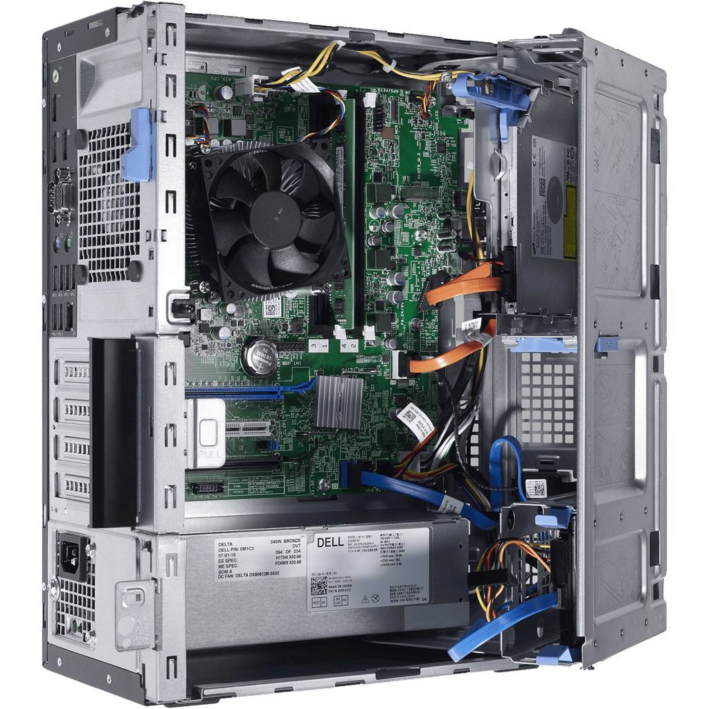 Dell Desktop Computers Dell OptiPlex 7040 Intel i5, 6th Gen Tower PC with 8GB RAM