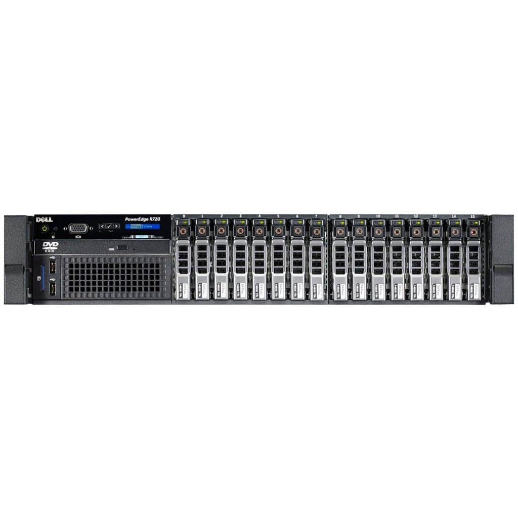 Dell Servers Dell PowerEdge R720 - 2 x 8 Core Intel Xeon CPU Server - 2.5" Backplane
