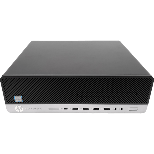 HP Desktop Computers HP 800 G5 EliteDesk Intel i7, 9th Gen SFF PC with 16GB Ram + Win 11 Pro