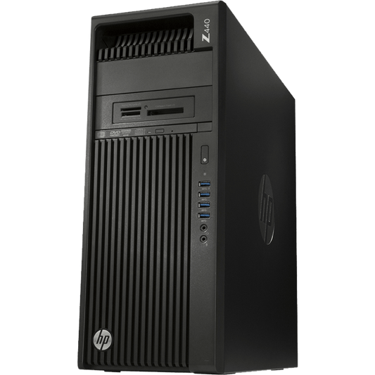 HP Desktop Computers HP Z440 Workstation Intel Xeon Tower PC with 64GB Ram + 4GB K1200 GPU