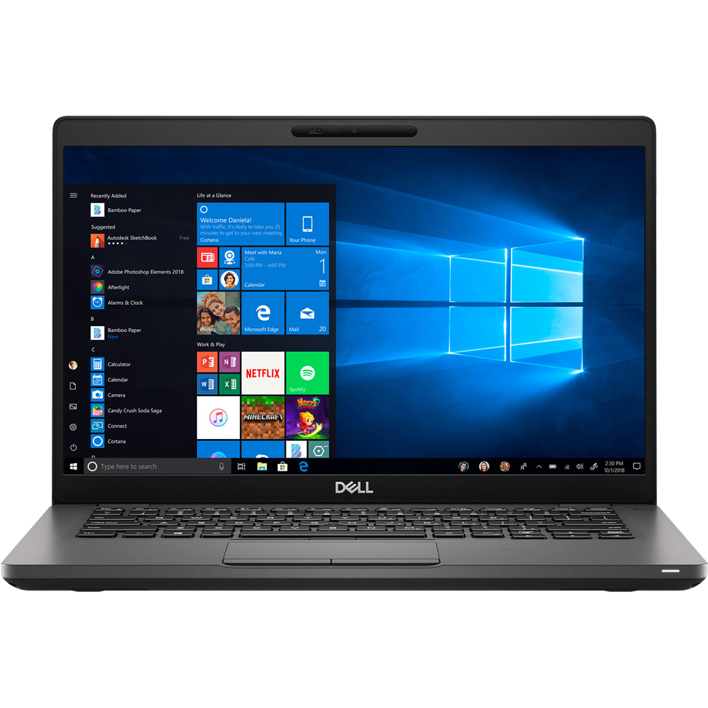 Dell Latitude 5400 Intel i7, 8th Gen Touch Laptop with Win 11 Pro + 16GB Ram Laptops - Refurbished