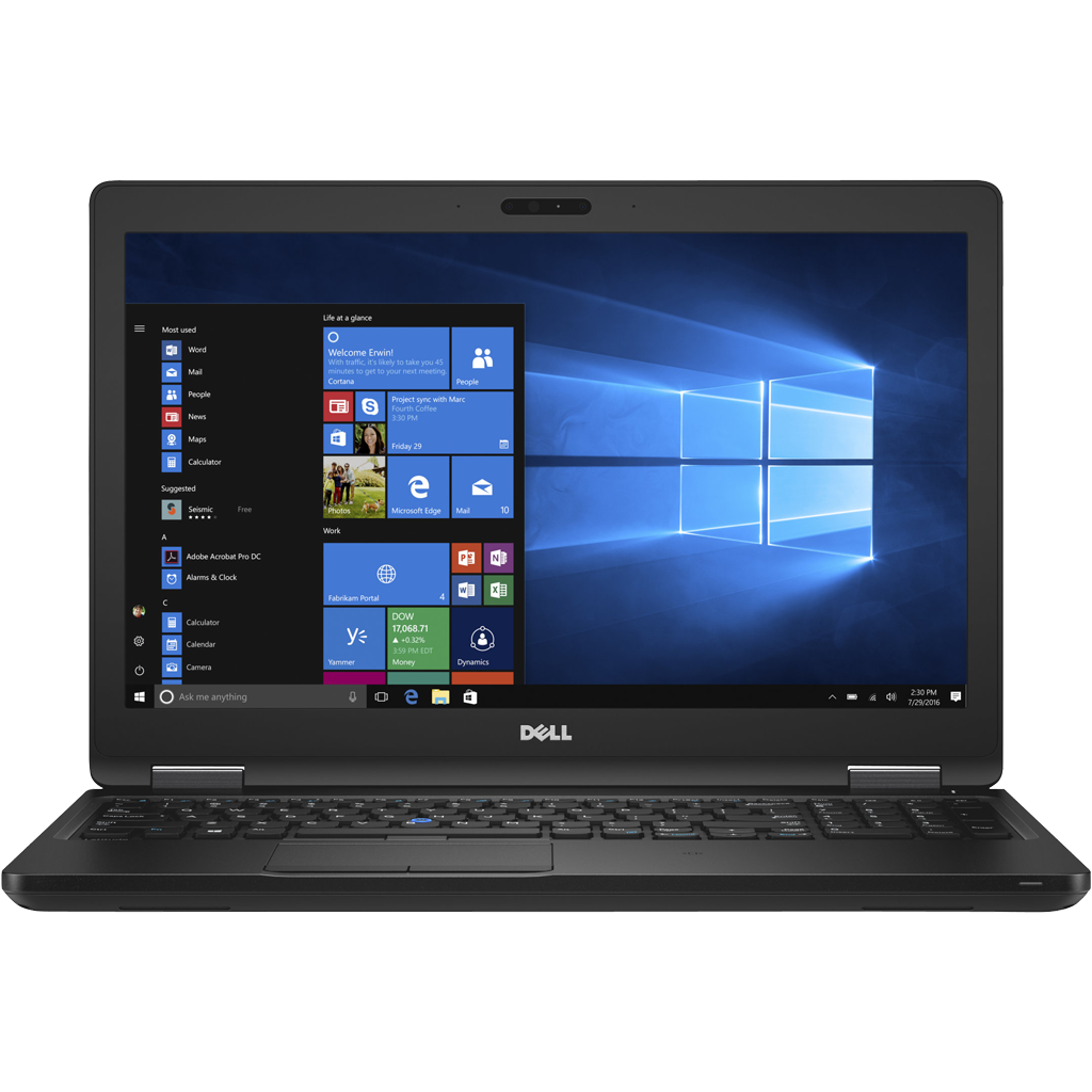 Dell Latitude 5580 Intel i7, 6th Gen Laptop with 16GB Ram Laptops - Refurbished