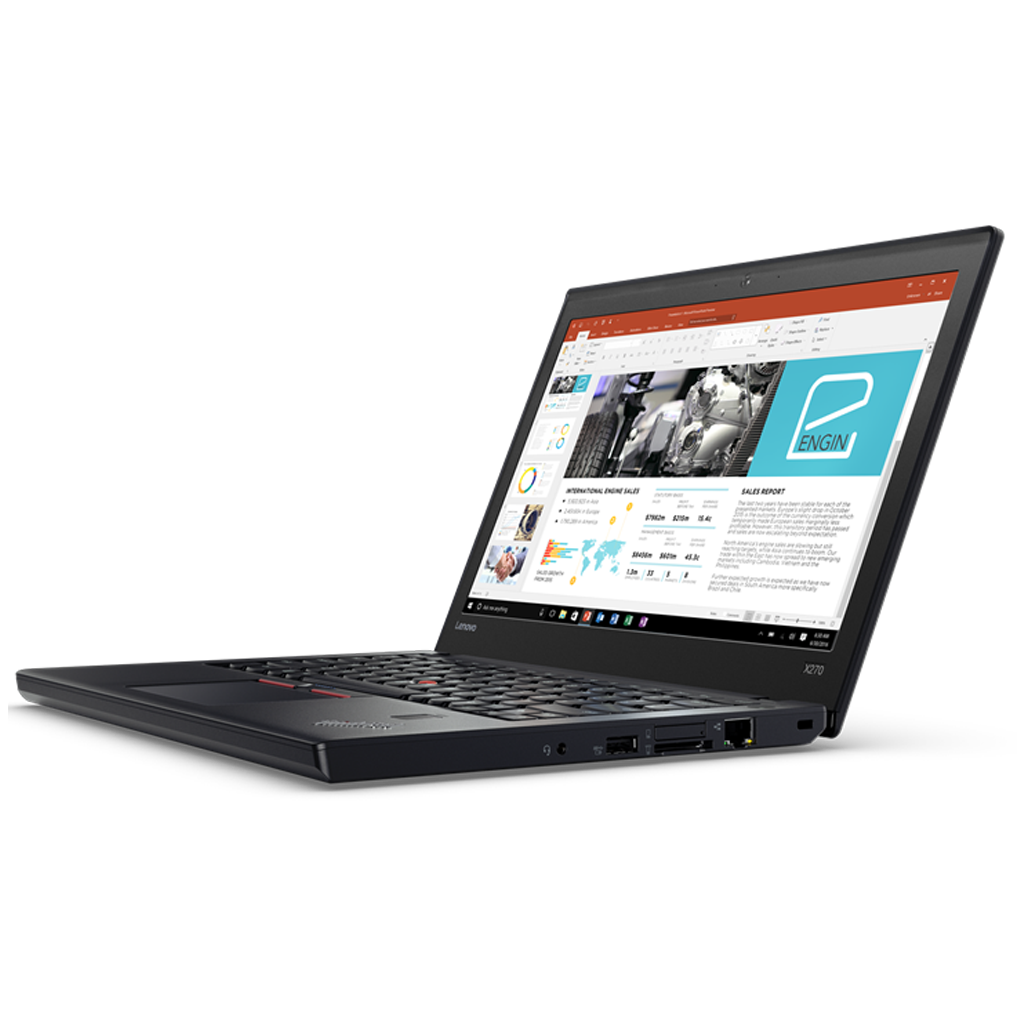 Lenovo ThinkPad X270 Intel i5, 6th Gen Laptop with 16GB Ram + 512GB SSD Laptops - Refurbished