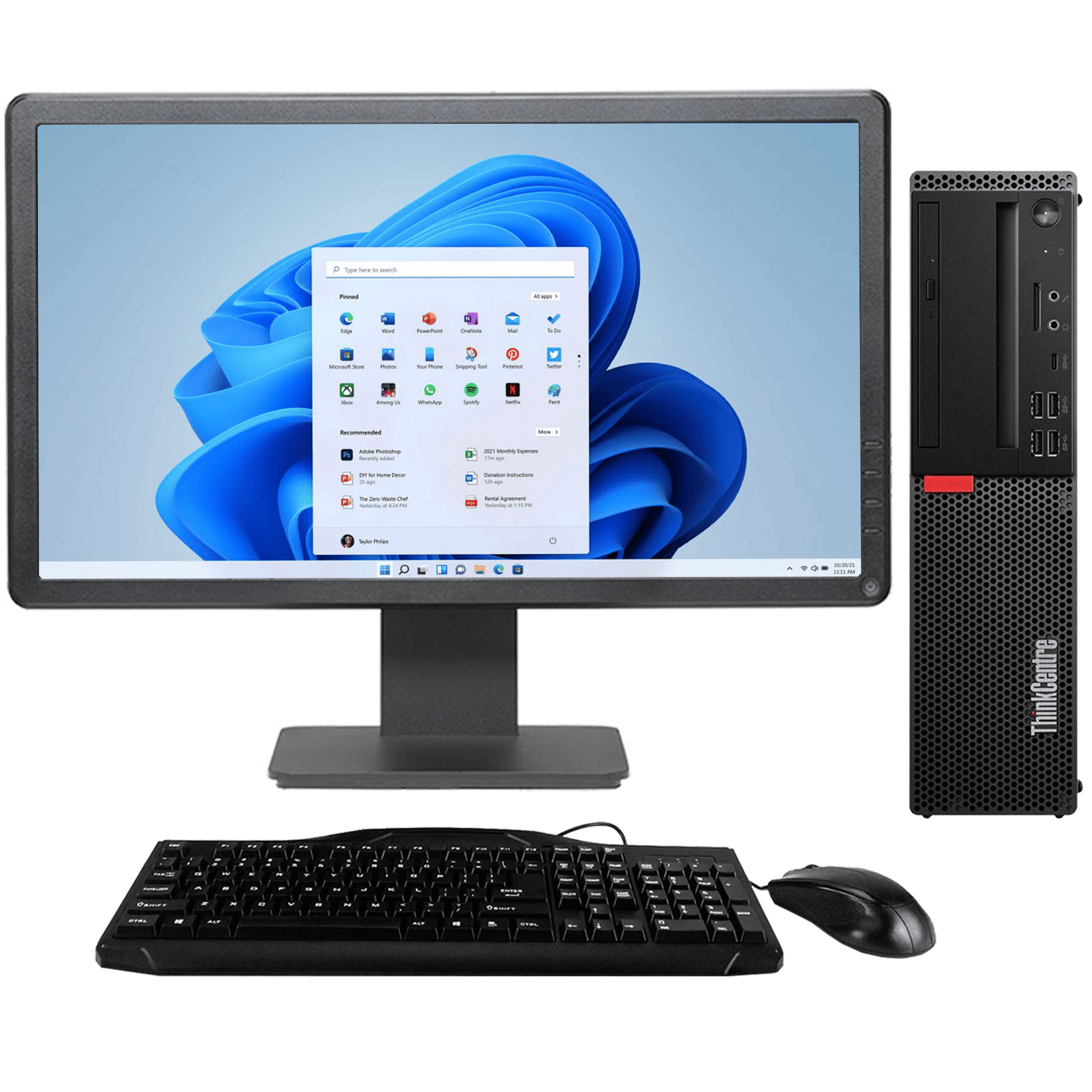 Lenovo ThinkCentre M720s Intel i5, 8th Gen Desktop with Win 11 Pro