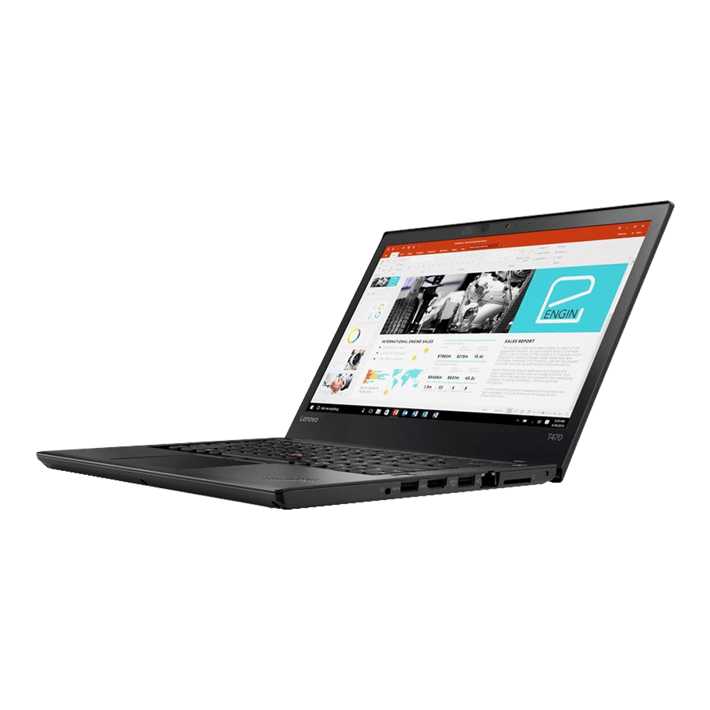 Lenovo Laptops - Refurbished Lenovo ThinkPad T470 Intel i5, 6th Gen Laptop with 16GB Ram + 512GB SSD