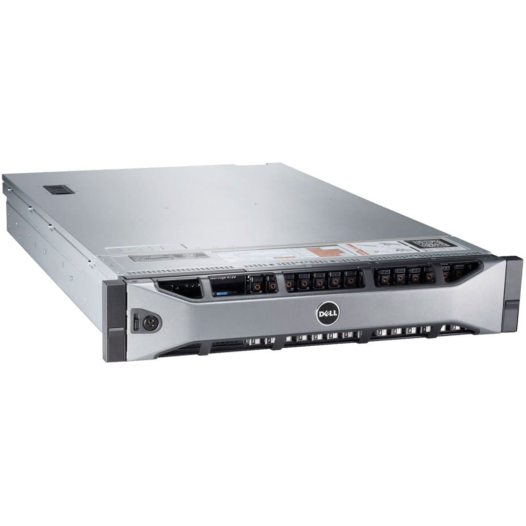 Dell PowerEdge R720 - 2 x 8 Core Intel Xeon CPU Server - 2.5" Backplane Servers